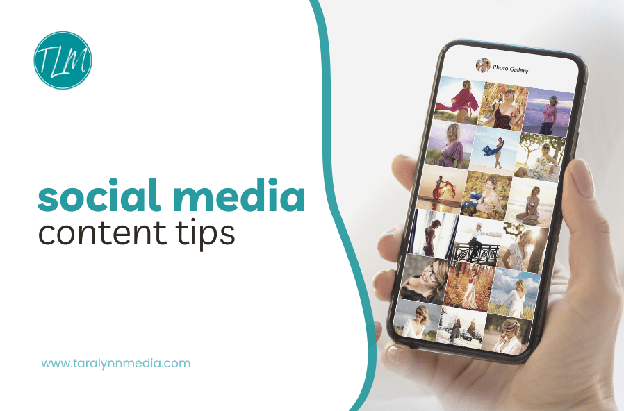 4 social media content tips