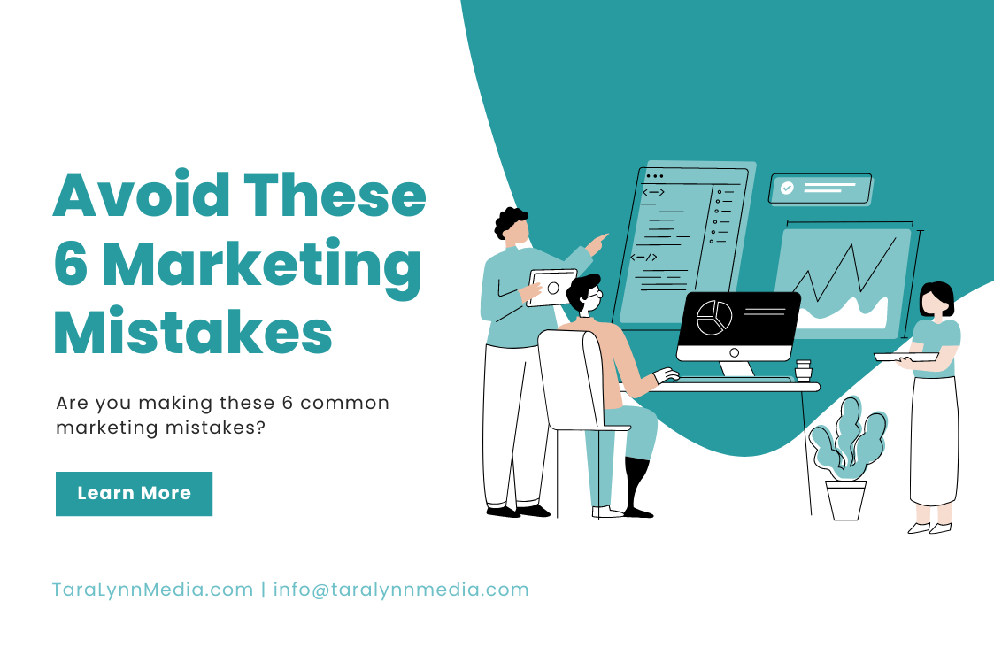 common marketing mistakes for small businesses